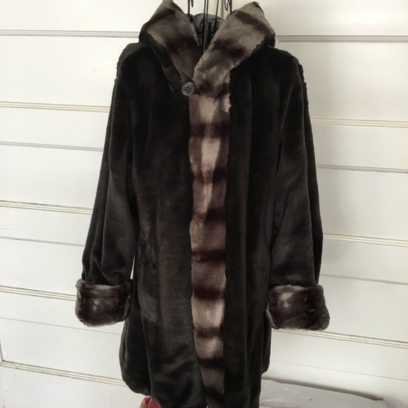 dennis basso reversible coat